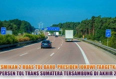 Resmikan 2 Ruas Tol Baru, Presiden Jokowi Targetkan 40 Persen Tol Trans Sumatera Tersambung di Akhir 2024