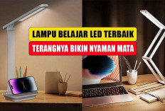 Membaca Makin Fokus! Lampu Belajar LED Terbaik Terangnya Bikin Nyaman Mata