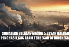 Sumatera Selatan Masuk 5 Besar Daerah Penghasil Gas Alam Terbesar di Indonesia, Simak Daftar Lengkapnya