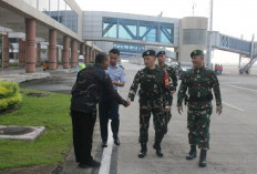 Pastikan Bandara SMB II Aman Dalam Kunjungan Presiden RI, Langkah Ini Diambil Kasdim Palembang