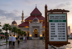 Jadwal Sholat dan Imsak Palembang Jumat 01 Mei 2026 untuk Wilayah Kota & Sekitarnya