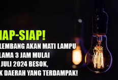 SIAP-SIAP! Palembang Akan Mati Lampu Selama 3 Jam Mulai 20 Juli 2024 Besok, Cek Daerah yang Terdampak!