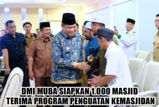 Usai Dilantik Langsung Gaspol, DMI Muba Siapkan 1.000 Masjid Disiapkan Terima Program Penguatan Kemasjidan
