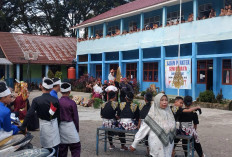 Puluhan Siswa SMPN 3 Lahat Ikuti Ujian Praktek Seni Budaya, Tarian Ini Ditampilkan