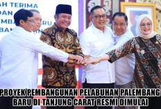 Pemprov Sumsel-Kemenhub Teken MoU, Proyek Pembangunan Pelabuhan Palembang Baru di Tanjung Carat Resmi Dimulai