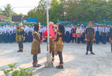 Memperingati Hari Sumpah Pemuda, Siswa SMPN 3 Lahat Kenakan Pakaian Adat Daerah, Ini Penampakannya