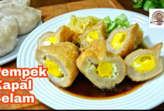 Terkuak! Inilah Asal-Usul Nama Pempek Kapal Selam, Makanan Khas Palembang yang Sudah Go International