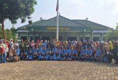 Cerianya Siswa Raudhatul Atfhal Saat Berkunjung ke Markas Kodim Lampung Utara