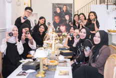 Gandeng Yukiko Flowers, Makeover Ajak MUA Palembang Ngeteh dan Launching Produk Terbaru