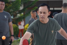 Pererat Silaturahmi, Pangdam Olahraga Bersama Jajaran Kodam II Sriwijaya