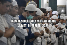 Orang Ganteng Jumatan, Jadwal Sholat Wilayah Palembang Beserta Niat, Hari Ini Jumat 9 Februari 2024