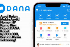 Awal Bulan Makin Asyik! Nomor HP Kamu Bisa Dapat DANA Kaget Rp300.000, Buruan Klaim Sekarang!