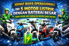 Hemat Biaya Operasional! Ini 5 Motor Listrik dengan Baterai Besar yang Cocok Jadi Andalan Driver Ojek Online