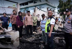 Wabup Ogan Ilir Tinjau Kantor Kelurahan Tanjung Raja Utara yang Terbakar, Pastikan Pelayanan Tetap Berjalan