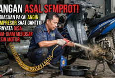 Jangan Asal Semprot! Kebiasaan Pakai Angin Kompresor Saat Ganti Oli Ternyata Bisa Diam-Diam Rusak Mesin Motor