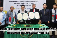 IDI Dan Universitas Syiah Kuala Berikan 83 Beasiswa Pendidikan untuk Mahasiswa Palestina