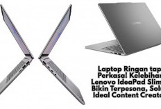 Laptop Ringan tapi Perkasa! Kelebihan Lenovo IdeaPad Slim 5i Bikin Terpesona, Solusi Ideal Content Creator