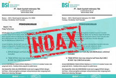Surat Perubahan Tarif Transaksi BSI Bikin Gaduh: HOAKS!
