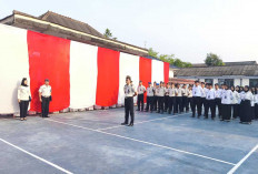 Merah Putih Berkibar di Rutan Baturaja, HUT ke-81 RI Diperingati Penuh Haru