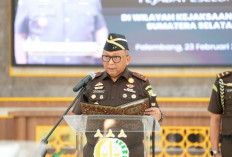 Kajati Sumsel Lantik Asdatun dan 2 Kajari Baru, Perkuat Sinergi Penegakan Hukum