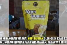 Jadi Kebanggaan Warga! Kopi Durian Oleh-Oleh Khas Kota Lubuklinggau Incaran Para Wisatawan, Rasanya Asli Juara