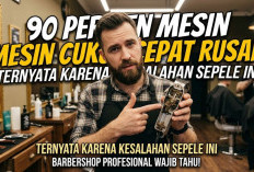 90 Persen Mesin Cukur Cepat Rusak Ternyata Karena Kesalahan Sepele Ini, Barbershop Profesional Wajib Tahu!