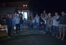 KOMPAK!, Babinsa Koramil 405-11 Tanjung Sakti dan Polsek Bersama Warga Patroli Lingkungan 