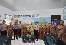 Sat Binmas Polres Lahat Sambangi Kantor Lurah Pasar Lama, Bahas Ini Rupanya