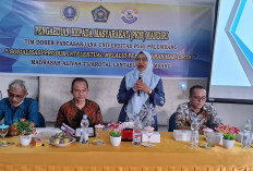 Dosen Program Pascasarjana Universitas PGRI Palembang datangi MA Tijarotal Lantabur, Apa Tujuannya