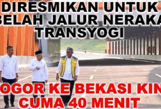 Tol Cimanggis-Cibitung Atasi Kemacetan 'Jalur Neraka' Transyogi, Diresmikan Setelah 10 Tahun Hadapi Tantangan