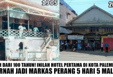 Lebih dari 100 Tahun! Inilah Hotel Pertama di Kota Palembang, Pernah Jadi Markas Perang 5 Hari 5 Malam