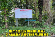 Hati-Hati Beli Tanah di Kawasan Lanud SMH, Mending Cek ke BPN Kota Palembang Sebelum Menyesal!