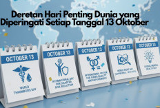 Deretan Hari Penting Dunia yang Diperingati Setiap Tanggal 13 Oktober, dari Kesehatan hingga Kesetaraan Gender