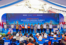 Perkuat Swasembada Pangan, Pupuk Kaltim Resmikan Revamping Ammonia Pabrik-2