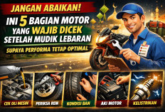 Jangan Abaikan! Ini 5 Bagian Motor yang Wajib Dicek Setelah Mudik Lebaran Supaya Performa Tetap Optimal