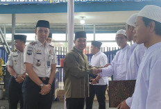 Lebaran Penuh Berkah, Ini Jumlah Warga Binaan Rutan Palembang Terima Remisi, 8 Orang Langsung Bebas