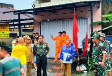 Mengetahui Kondisi Banjir, Dandim 0413/Bangka Wilayah Kodam II/Swj Bersama Forkopimda Tinjau Langsung Lokasi