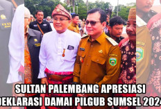 Hadiri Deklarasi Damai Pilgub Sumsel 2024, Sultan Palembang Beri Tips Jitu Pilih Pemimpin Masa Depan