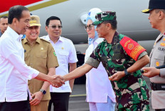 Wah! Luar biasa Jenderal Bintang Dua Ini Sambut Kedatangan Presiden RI di Bandara Silampari, Ini Sosoknya