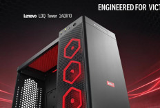 Lenovo Rilis LOQ Tower 26ADR10, Gabungan Desain Futuristik Dalam Dunia Gaming