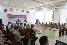 Polres Lahat Gelar Bin Ops Triwulan 1 TA 2026, Kapolres Tekankan Soal Ini 