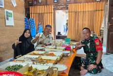 Ini Dilakukan Dansatgas TMMD kodim Lahat Bersama Kades Lubuk Tampang di Tengah Padatnya Jadwal