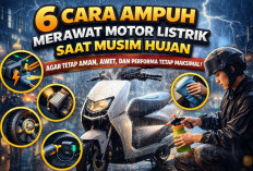 6 Cara Ampuh Merawat Motor Listrik Saat Musim Hujan agar Tetap Aman, Awet, dan Performa Tetap Maksimal