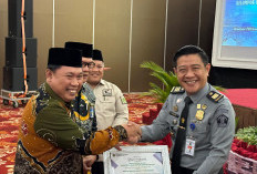 Wah! Kantor Imigrasi Kelas I TPI Palembang Terima Penghargaan Dari Kanwil Kemenag Provinsi Sumsel