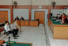 Sidang Perdana Perkara Internet Desa Pada Dinas PMD, Jaksa Penuntut Umum Kejati Sumsel hadir