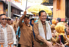 Ngantor di Semende Darat Ulu, Bupati Edison Rencanakan Pelebaran Jalan Pulau Panggung Segamit