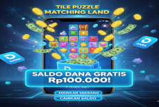 Saldo DANA Gratis Rp100.000 dari Game Tile Puzzle Matching Land, Begini Cara Cairkan ke Dompet Digital