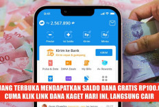 SIKAT! Peluang Terbuka Dapat Saldo DANA Gratis Rp100.000, Cuma Klik Link DANA Kaget Hari Ini, Langsung Cair