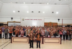 Rapat Internalisasi Pembangunan Zona Integritas Menuju WBK, Pejabat Tinggi Kejati Sumsel Memimpin