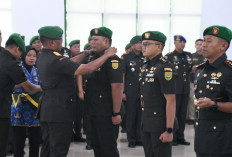 Danrem Pimpin Sertijab 2 Dandim Wilayah Jajaran Korem Gapo